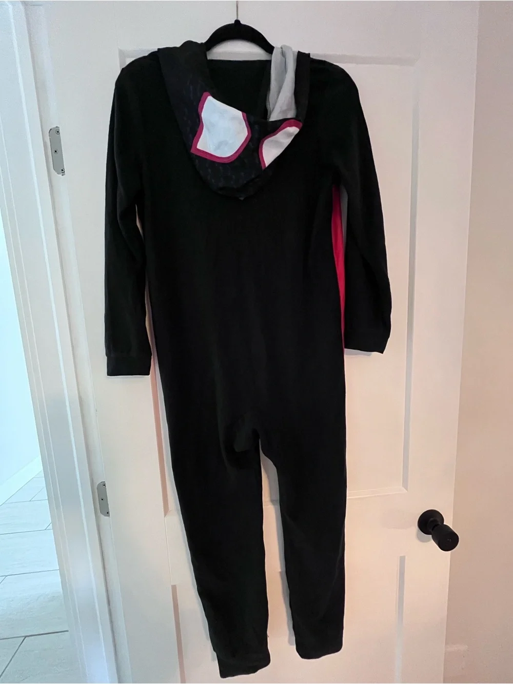 Marvel Spider Man Miles Morales Hooded Union Suit  Size Large 12/14